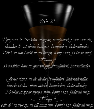 Texten i en tydligare Font.