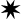 Asterisk symbol