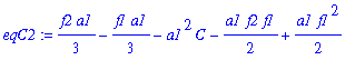 eqC2 := 1/3*f2*a1-1/3*f1*a1-a1^2*C-1/2*a1*f2*f1+1/2*a1*f1^2