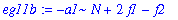 eg11b := -a1*N+2*f1-f2