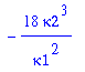 eq3 := -kappa1^2+(-6*f2*kappa2-6*kappa3+a1*N)*kappa1-6*kappa2^2+3*(a1*N-f2)*kappa3+(3*f1*a1*N-1)*kappa2-3*kappa2+18*kappa2^2/kappa1-18*kappa2^3/kappa1^2