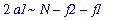 2*a1*N-f2-f1