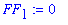 FF[1] := 0