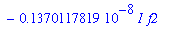 eg22b := -1.530011547*f1+.6939976900*f2-.9999999993*a1*N+.2491123307e-9*I*f1-.1370117819e-8*I*f2