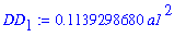DD[1] := .1139298680*a1^2