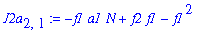 J2a[2,1] := -f1*a1*N+f2*f1-f1^2