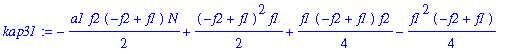 kap31 := -1/2*a1*f2*(-f2+f1)*N+1/2*(-f2+f1)^2*f1+1/4*f1*(-f2+f1)*f2-1/4*f1^2*(-f2+f1)+1/4*(-f2+f1)*(-2*f2*f1+3*f1^2-f2^2)