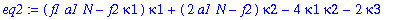 eq2 := (f1*a1*N-f2*kappa1)*kappa1+(2*a1*N-f2)*kappa2-4*kappa1*kappa2-2*kappa3