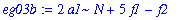 eg03b := 2*a1*N+5*f1-f2