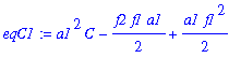 eqC1 := a1^2*C-1/2*f2*f1*a1+1/2*a1*f1^2