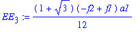 EE[3] := 1/12*(1+3^(1/2))*(-f2+f1)*a1
