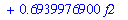 eg32b := -.9999999993*a1*N+.3437750163e-9*I*f1-.1743786315e-8*I*f2-1.530011547*f1+.6939976900*f2