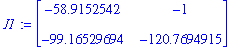 J1 := Matrix(%id = 20013264)