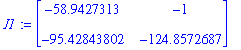 J1 := Matrix(%id = 920476)