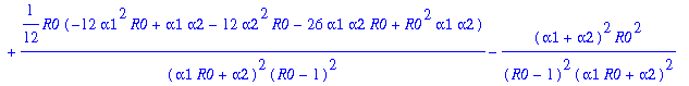 VX0a := (alpha1+alpha2)*R0*N/((alpha1*R0+alpha2)^2)...