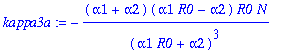 kappa3a := -(alpha1+alpha2)*(alpha1*R0-alpha2)*R0*N...
