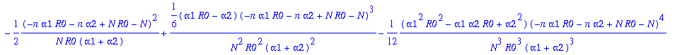 hKa := (R0-1)*N*ln(R0)/(alpha1*R0+alpha2)-N*(alpha1...