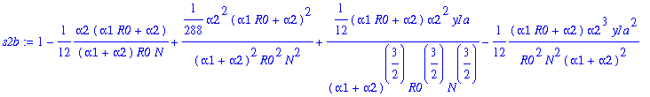 s2b := 1-1/12*alpha2*(alpha1*R0+alpha2)/((alpha1+al...