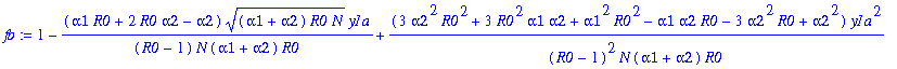 fb := 1-(alpha1*R0+2*R0*alpha2-alpha2)*sqrt((alpha1...