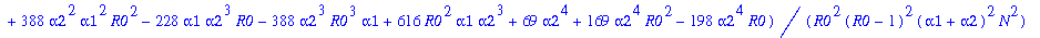 k8 := 1/2880*(169*alpha1^4*R0^4+69*alpha1^4*R0^6-19...